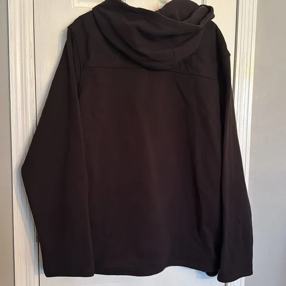 Timberland hooded black zip up jacket NWT XL
